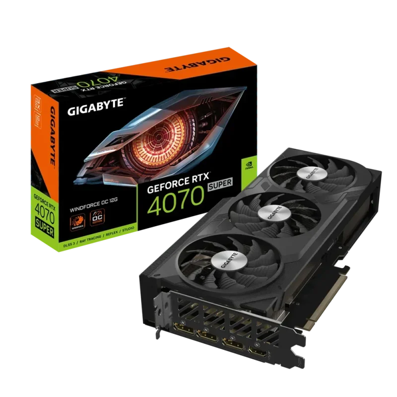 gigabyte geforce rtx 4070 super 12gb oc graphics card