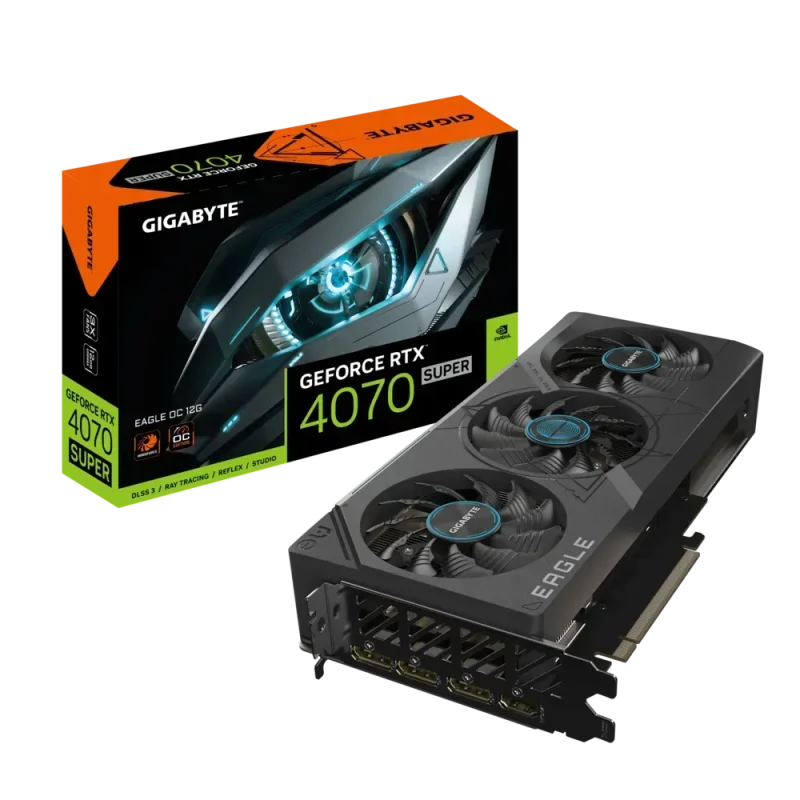 gigabyte geforce rtx 4070 super eagle oc 12gb gpu