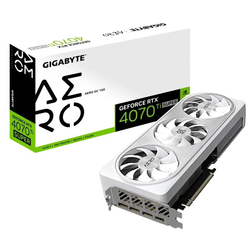 gigabyte geforce rtx 4070 ti super aero oc 16gb gpu