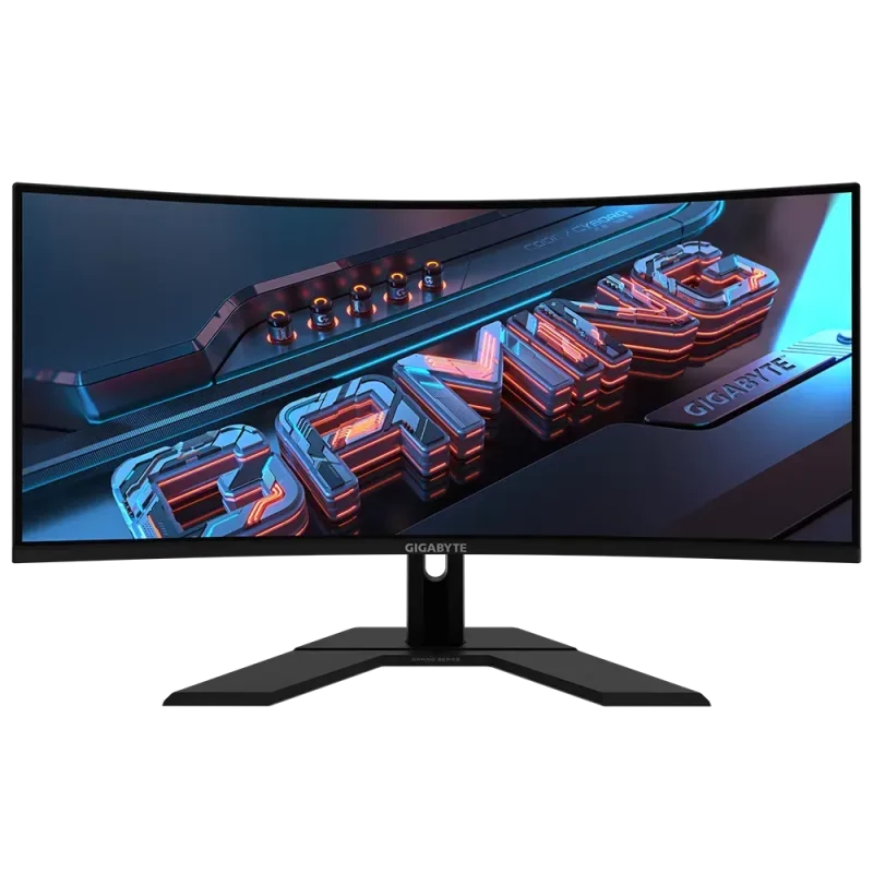 gigabyte gs34wqc 34 qhd 120hz va gaming monitor 120 srgb 1ms adaptive sync