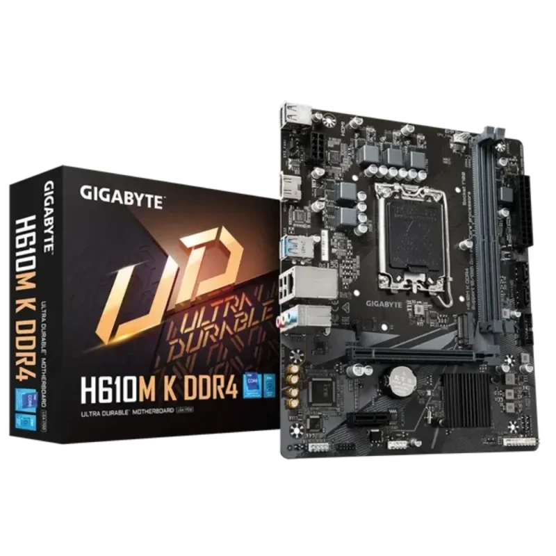 gigabyte h610m k ddr4 intel motherboard