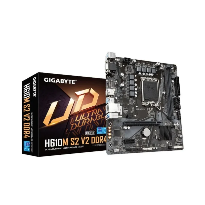 gigabyte h610m s2 v2 ddr4 intel motherboard