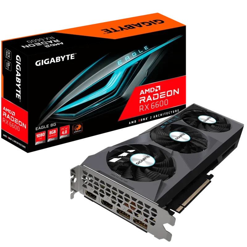 gigabyte radeon rx 6600 eagle 8gb graphics card