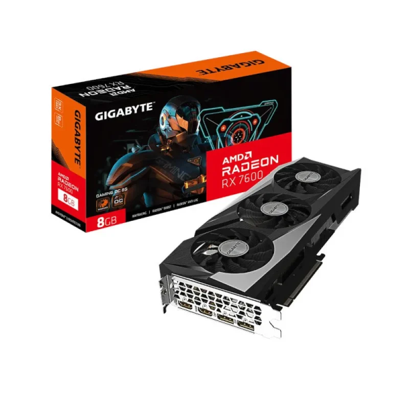 gigabyte radeon rx 7600 gaming oc 8gb graphics card