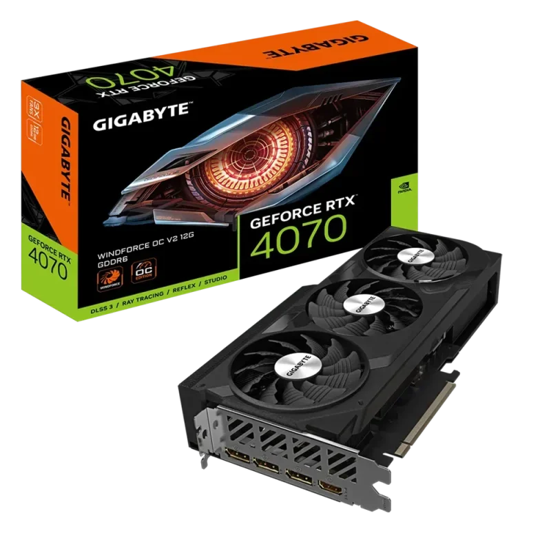 gigabyte rtx 4070 windforce 3x oc 12gb graphics card