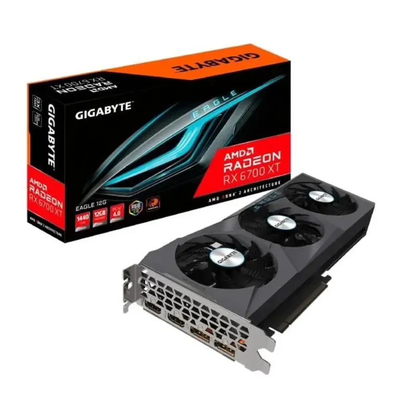 gigabyte rx 6700 xt eagle 12gb gpu