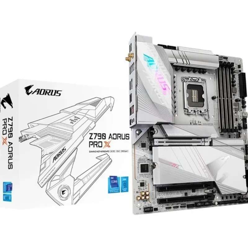 gigabyte z790 aorus pro x ddr5 white motherboard