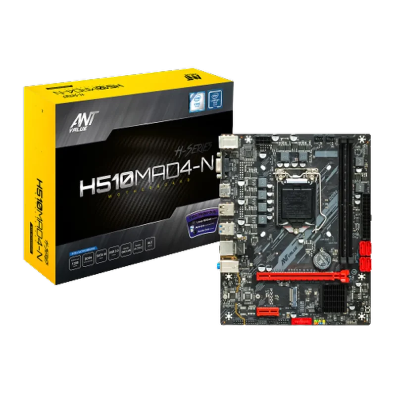 h510mad46 n ddr4 intel motherboard high performance pc build