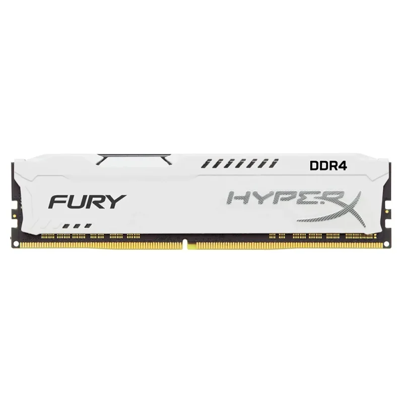 hyperx fury 8gb ddr4 2400mhz ram white