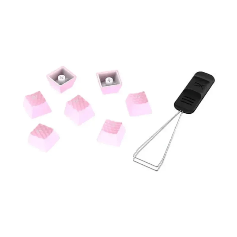 hyperx pink rubber keycaps premium gaming keycaps