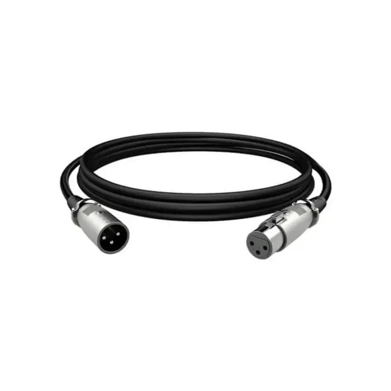 hyperx xlr male to female cable 3 pin 10ft black