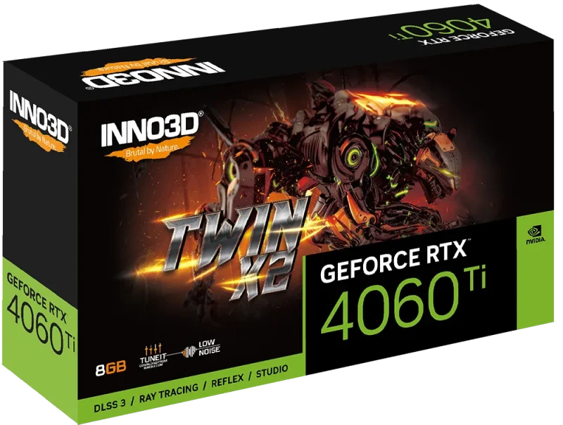 inno3d geforce rtx 4060 ti 16gb twin x2 gpu