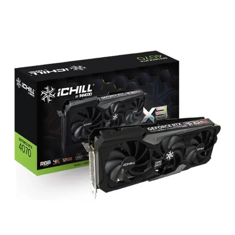 inno3d geforce rtx 4070 ichill x3 12gb graphics card