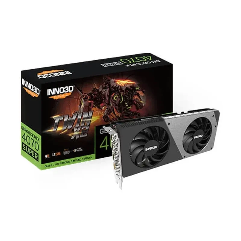 inno3d geforce rtx 4070 super 12gb twin x2 graphics card