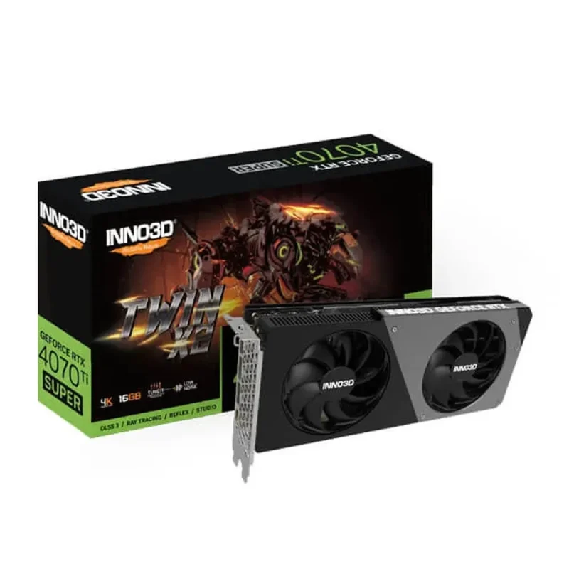 inno3d geforce rtx 4070 ti super twin x2 16gb graphics card