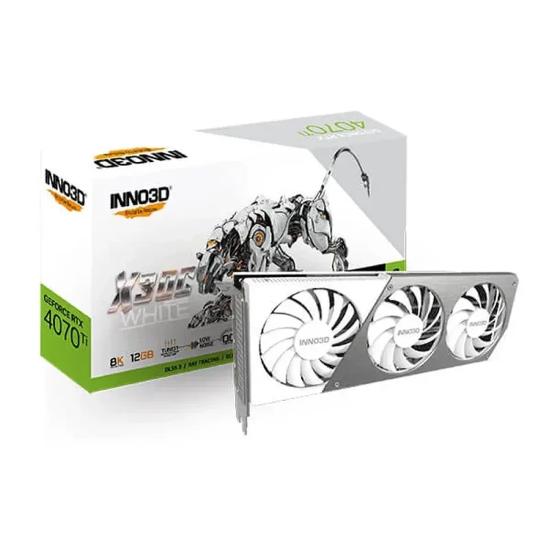 inno3d geforce rtx 4070 ti x3 white oc gaming gpu