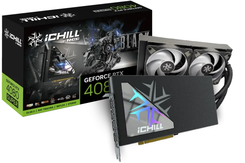 inno3d geforce rtx 4080 super 16gb ichill black gpu