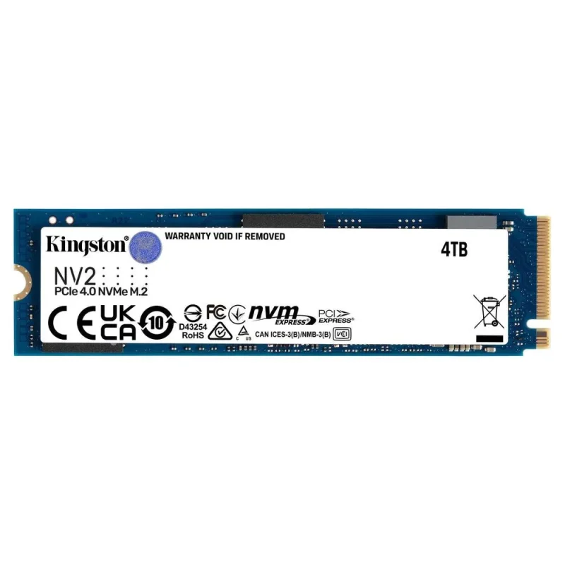 kingston nv2 4tb m 2 nvme gen4 ssd high speed internal drive