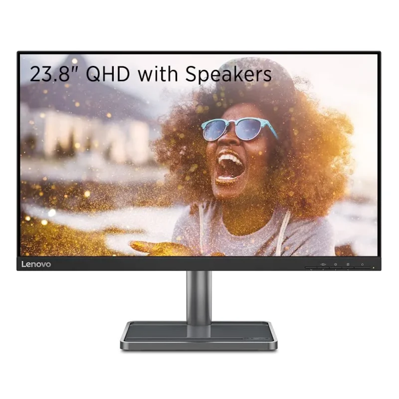 lenovo l24q 35 24 qhd 75hz ips monitor 99 srgb 4ms amd freesync