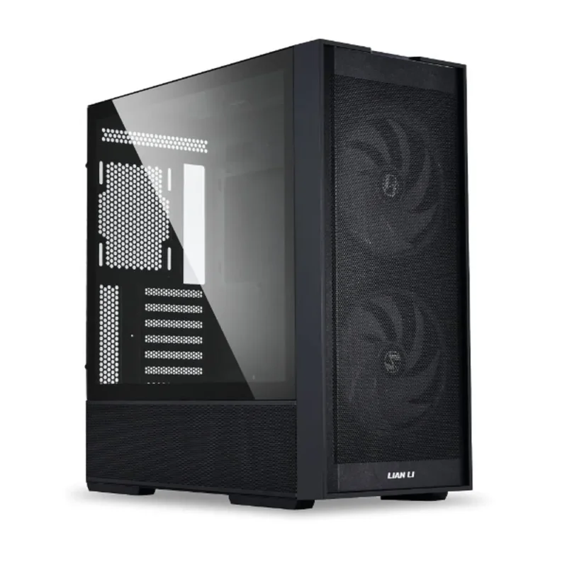 lian li lancool 206 argb atx mid tower case black