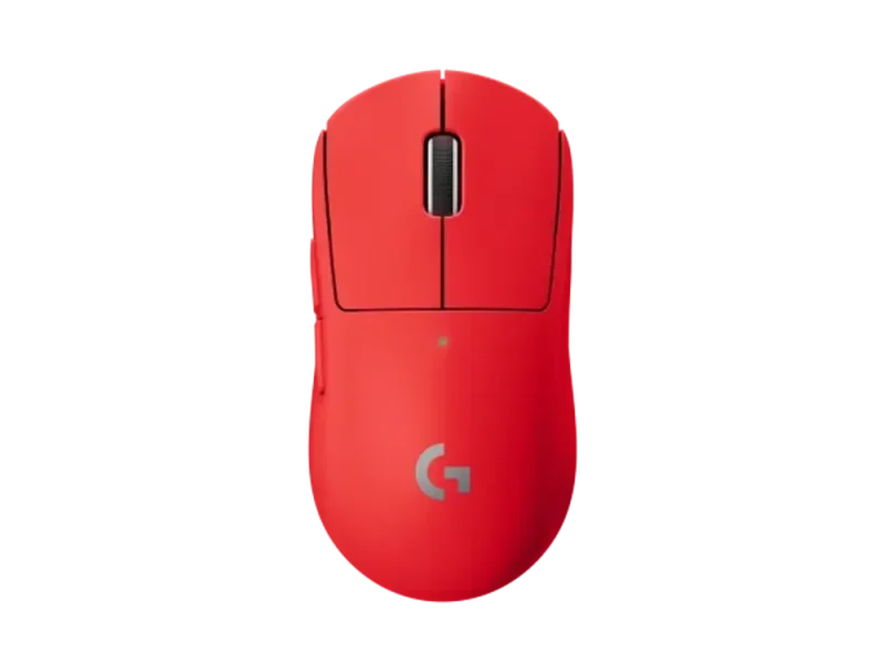 logitech g pro x superlight wireless gaming mouse 25 600 dpi 5 macro buttons ambidextrous red