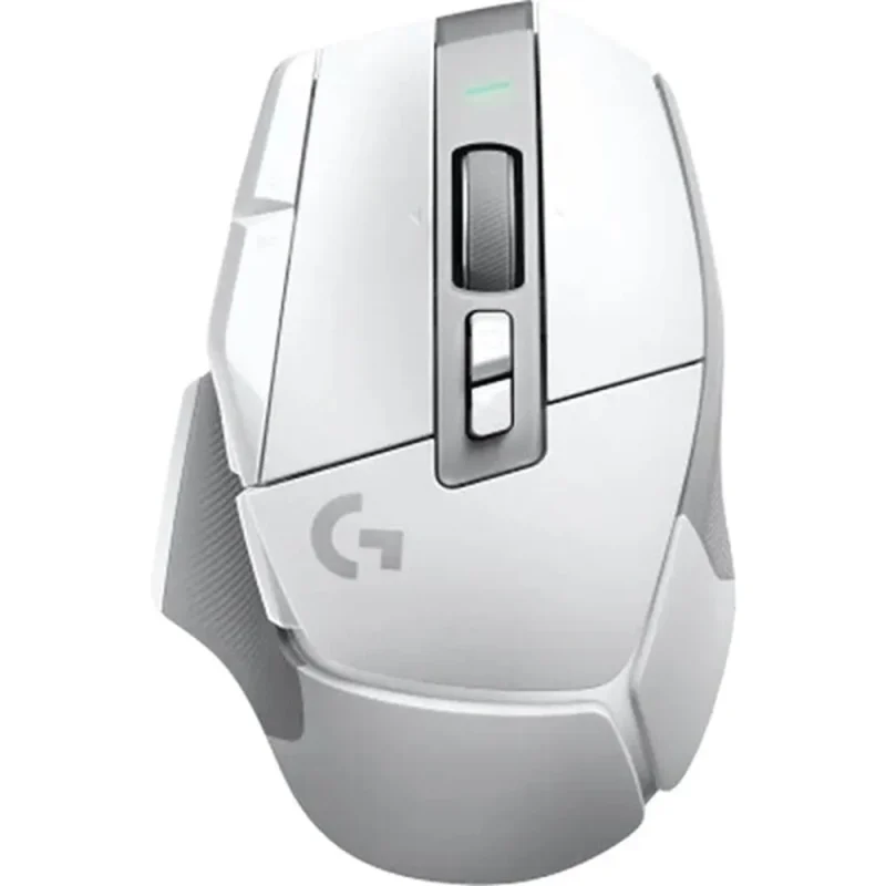 logitech g502 x lightspeed wireless gaming mouse 25600dpi 13 macro buttons ergonomic white