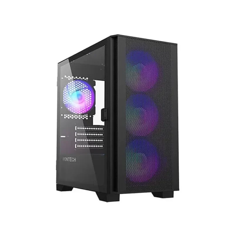 montech air 100 argb mini tower case black m