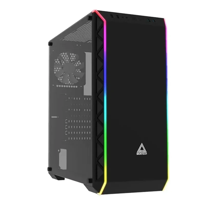 montech air 900 argb black eatx mid tower case