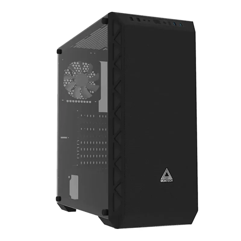 montech air 900 black eatx mid tower mesh case