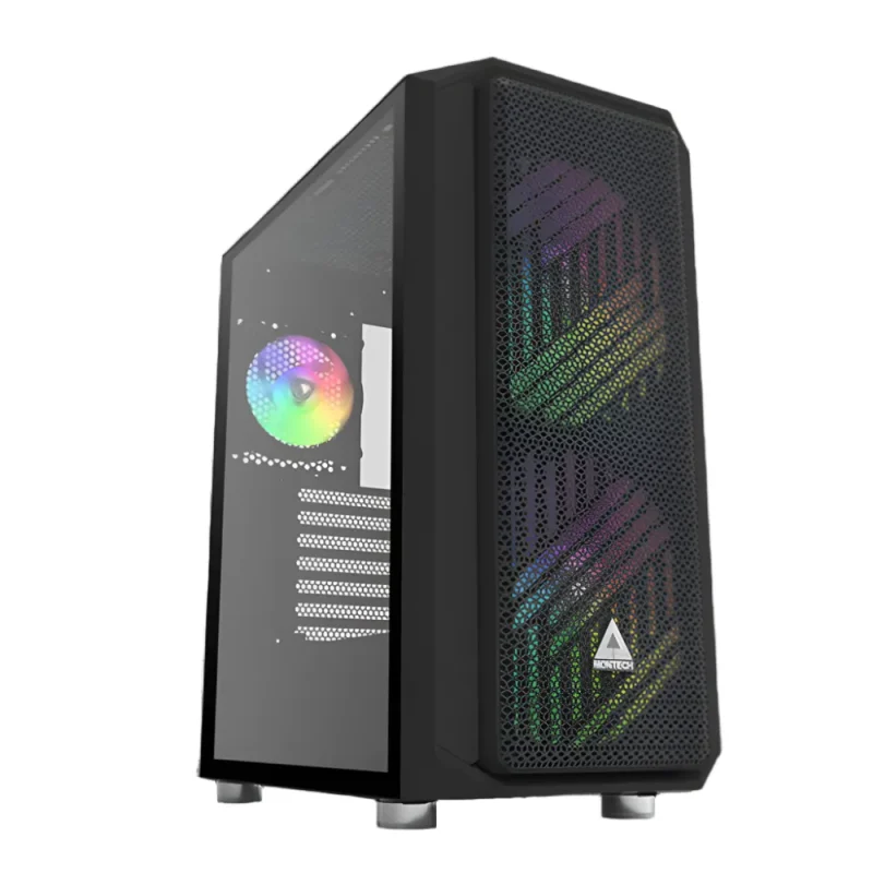 montech air x black argb eatx mid tower case