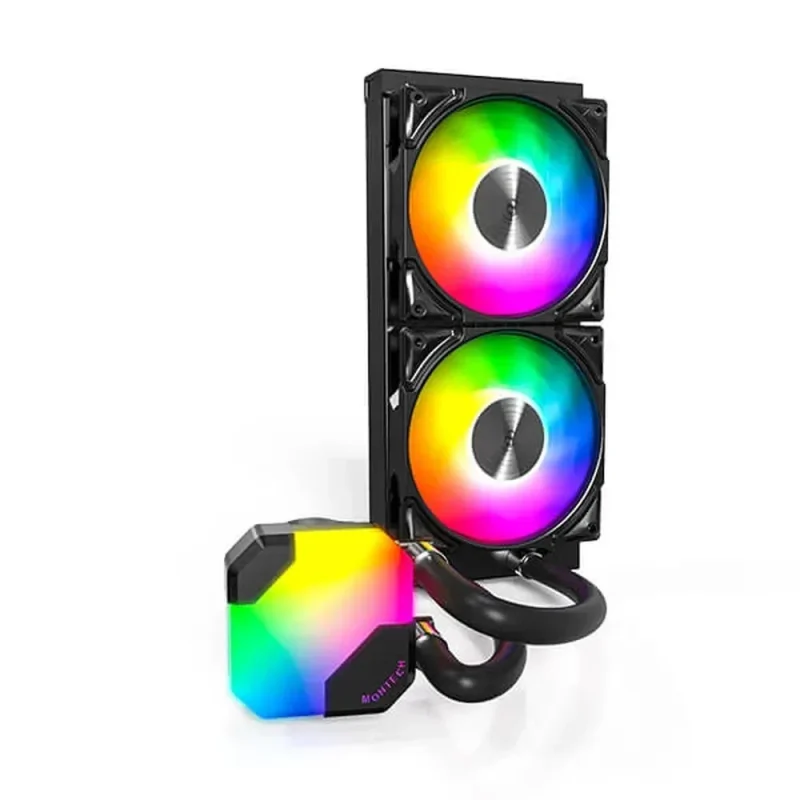 montech hyperflow 240 argb liquid cooler black