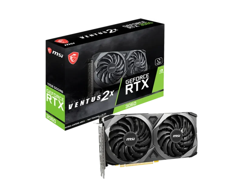 msi geforce rtx 3060 ventus 2x 12gb graphics card