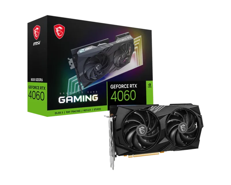 msi geforce rtx 4060 8gb gaming gpu