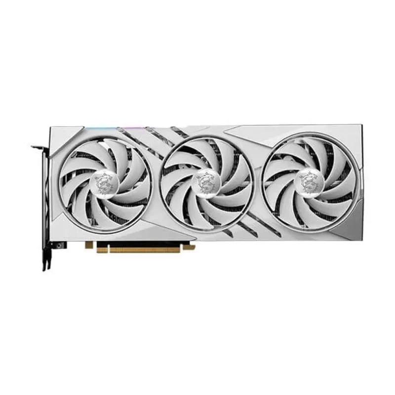 msi geforce rtx 4060 ti gaming x slim 8gb white graphics card