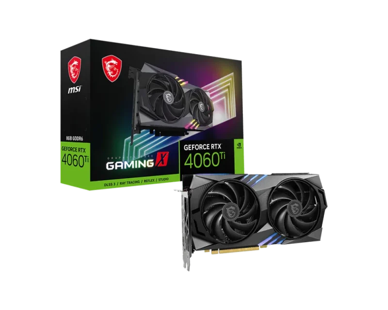 msi geforce rtx 4060 ti oc 8gb gaming gpu