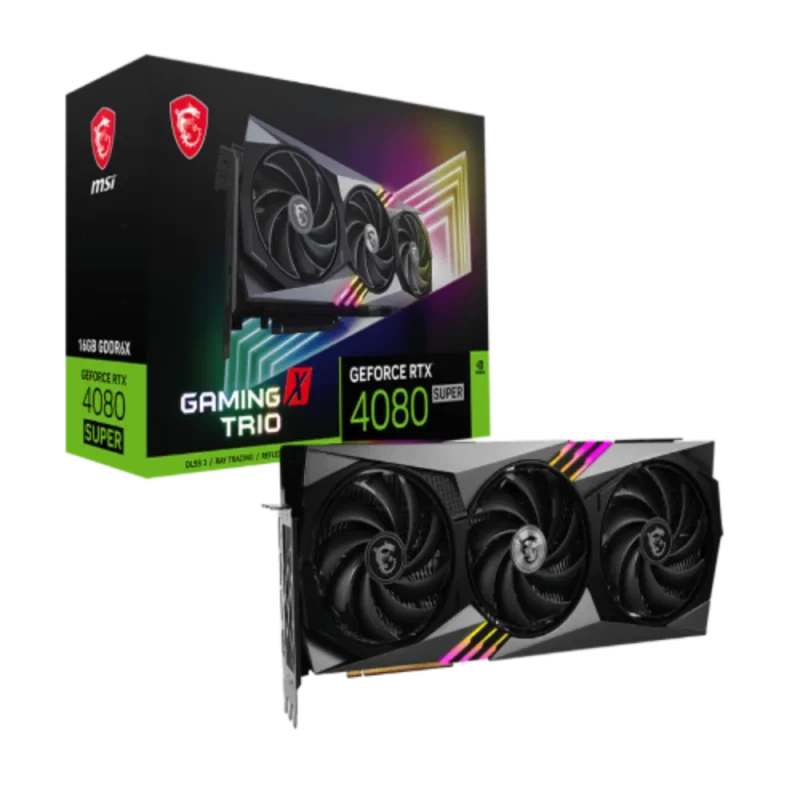 msi geforce rtx 4080 super 16gb gddr6x graphics card