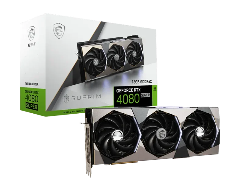 msi geforce rtx 4080 super 16gb graphics card