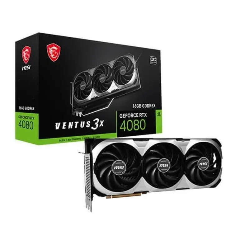 msi geforce rtx 4080 ventus 3x oc 16gb graphics card