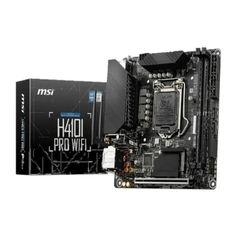 msi h410i pro wifi ddr4 intel motherboard