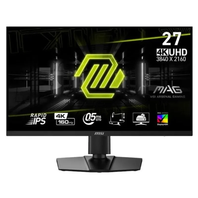 msi mag 274upf 27 uhd 160hz ips gaming monitor 133 srgb 0 5ms amd freesync