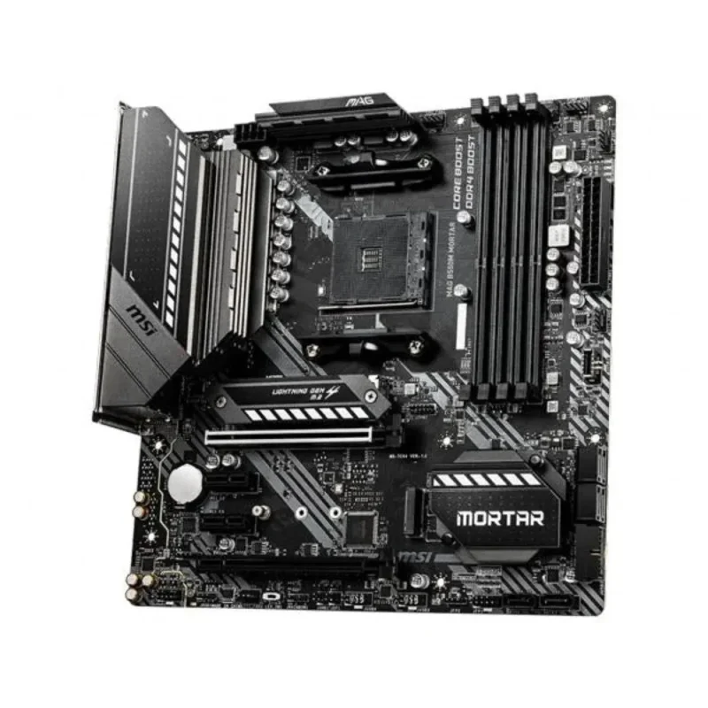 msi mag b550m mortar max ddr4 amd motherboard