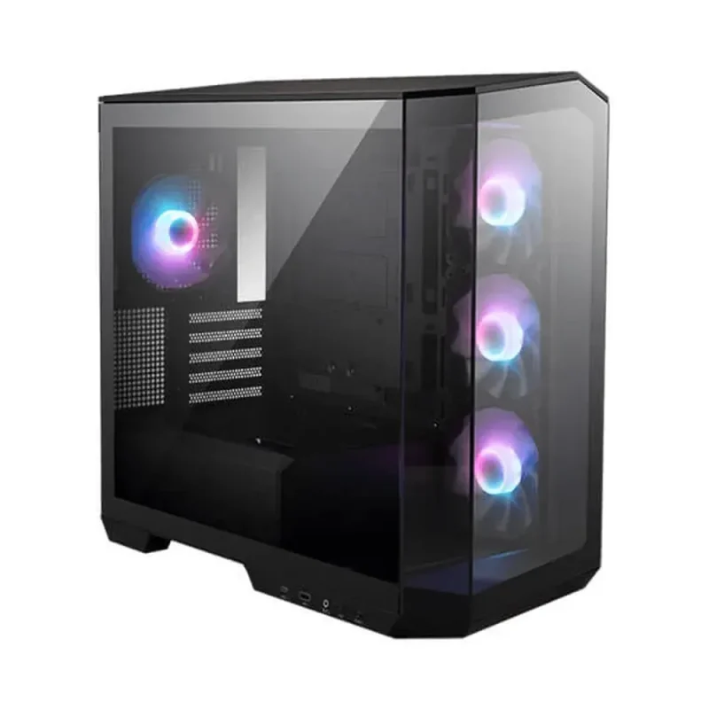 msi mag pano m100r argb mid tower case black