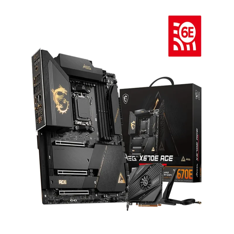 msi meg x670e ace ddr5 amd motherboard