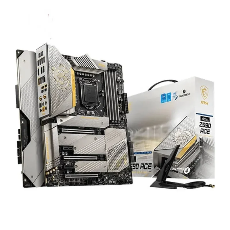 msi meg z590 ace gold wifi ddr4 intel motherboard