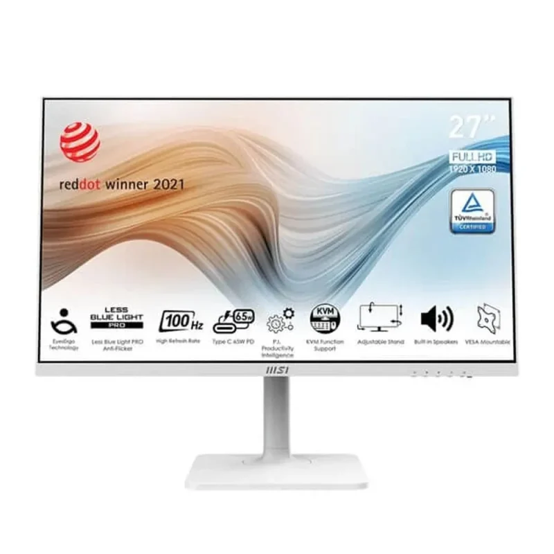 msi modern 27 ips fhd 100hz gaming monitor 108 srgb 4ms freesync