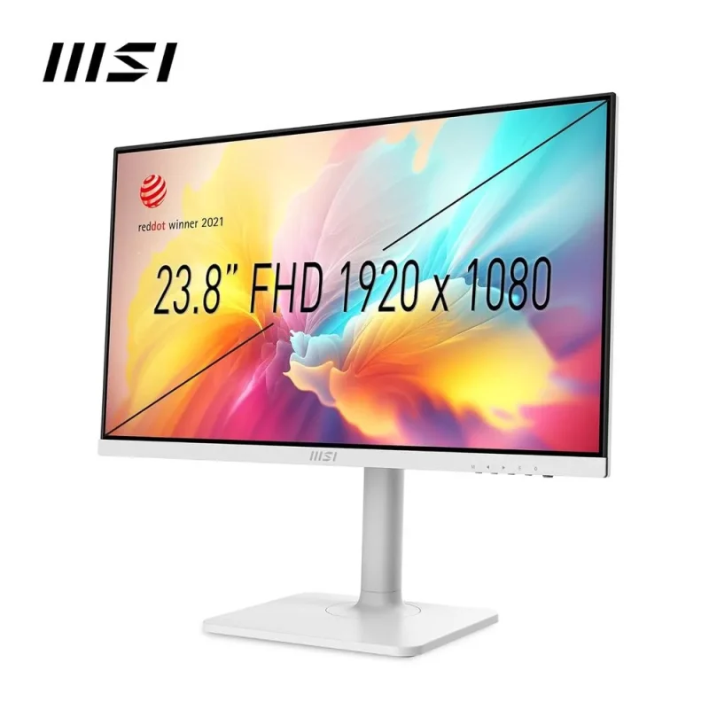 msi modern md2412pw 24 fhd 100hz ips monitor 114 srgb 1ms adaptive sync