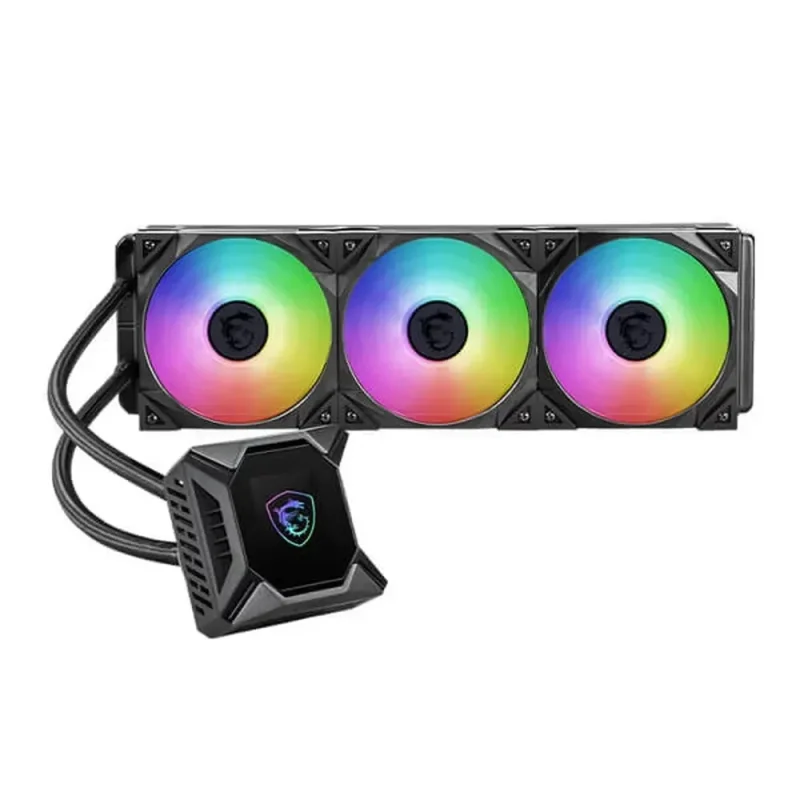 msi mpg coreliquid k360 v2 360mm argb liquid cooler black