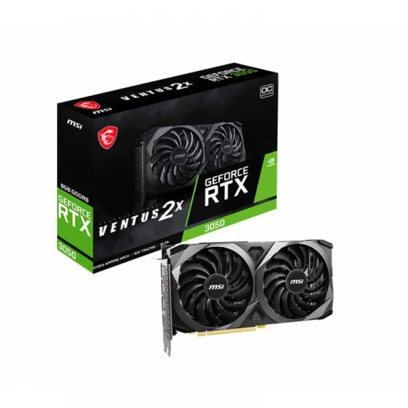 msi rtx 3050 ventus 2x oc 8gb graphics card