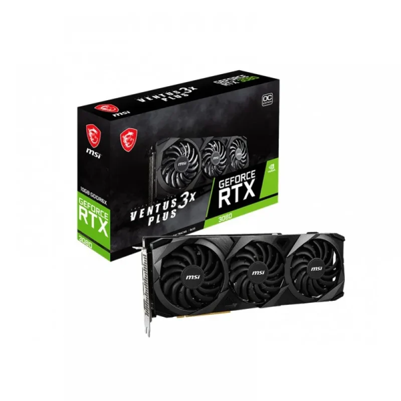 msi rtx 3080 ventus 3x plus 10g oc lhr gpu