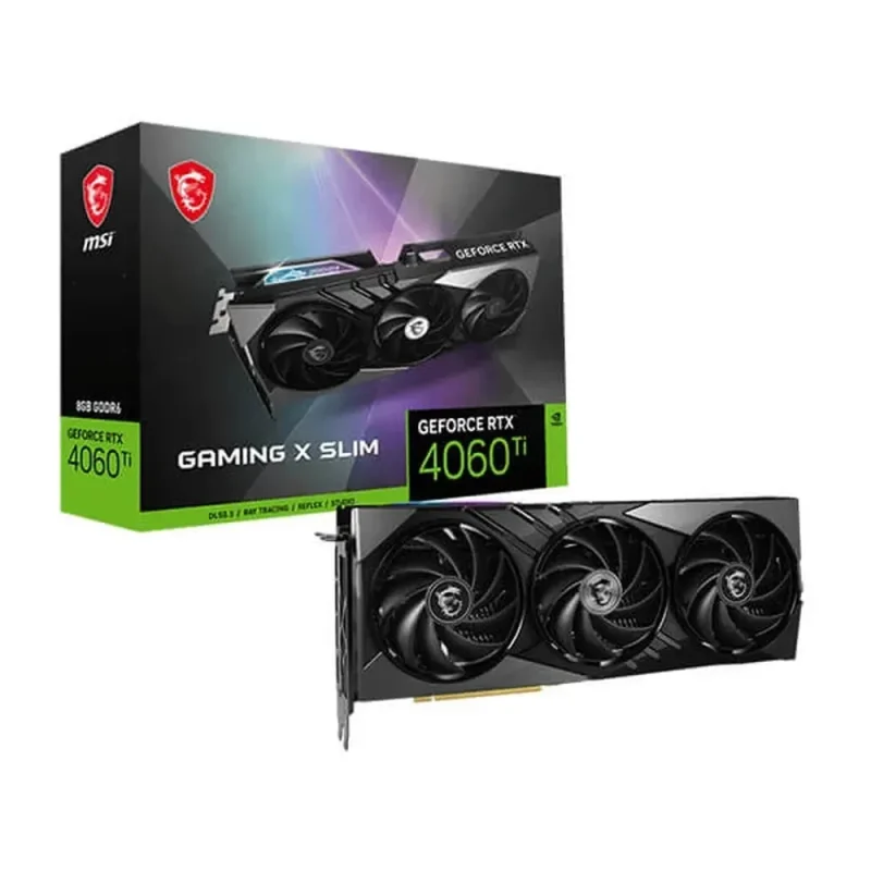 msi rtx 4060 ti gaming x slim 8gb graphics card